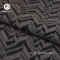 Tela del jacquard del CVC del modelo de onda para la moda